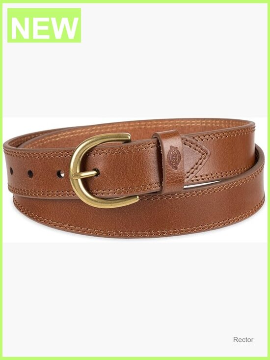 Women\'s Casual Leather Belt with Round Harness Buckle Workwear main image 6